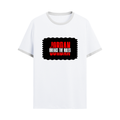 Ringer T-shirt | Unisex | DTG Print | Contrast Trim | Men's, Women's | Personalized | DTG | Bold | Rebellion | Individuality | Everyday | Empowering - front - White Black - mockup 1