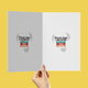 Personalized Humorous Accessory for Friend - Everyday Gift - Greeting Cards Printing Accessory 1886