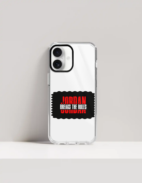 Hard Clear Case | iPhone | TPU Sides & PC Back | Detachable Camera Protector, Scratch-Proof | Unisex | Personalized | Bold | Rebellion | Individuality | Everyday | Empowering - front_17 - 17 - mockup 1