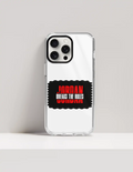 Hard Clear Case | iPhone | TPU Sides & PC Back | Detachable Camera Protector, Scratch-Proof | Unisex | Personalized | Bold | Rebellion | Individuality | Everyday | Empowering - front_15 Pro Max - 15 Pro Max - mockup 11