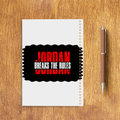 Sketchbook | A5 Spiral Bound | Digital Print Cover | 140 GSM Paper | Unisex | Personalized | Bold | Rebellion | Individuality | Everyday | Empowering - back - White - mockup 2