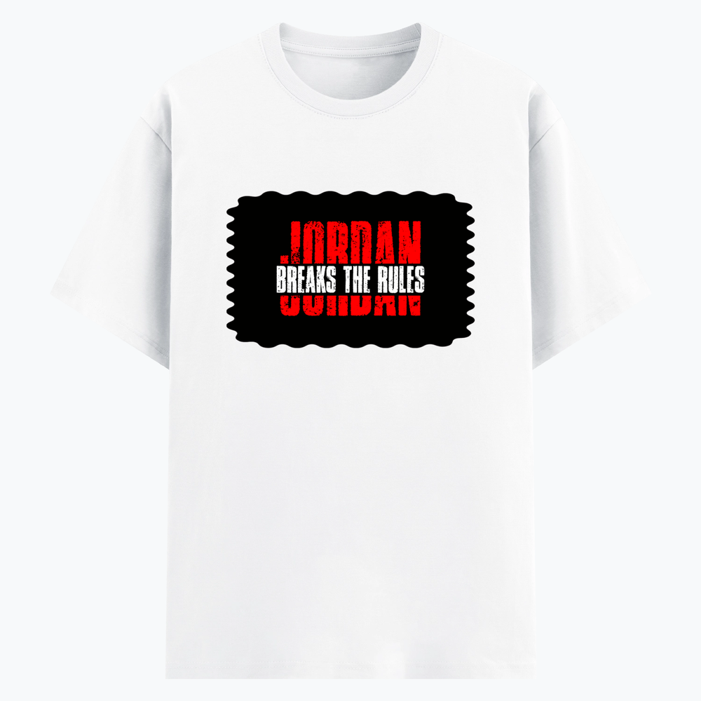 Cotton Stretch T-Shirt (Dtg) | T-Shirts | Him, Her, Unisex | Personalized | DTG | Bold | Rebellion | Individuality | Everyday | Empowering - front - White - mockup 1