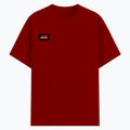 Cotton Stretch T-Shirt (Dtg) | T-Shirts | Him, Her, Unisex | Personalized | DTG | Bold | Rebellion | Individuality | Everyday | Empowering - right pocket - Red - mockup 4