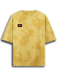 Tie Dye Oversized T-Shirt | Unisex Relaxed Fit | 260 GSM Cotton Blend | Pre-Shrunk, Bio-Washed, Drop Shoulder | Adult | Personalized | DTF | Bold | Rebellion | Individuality | Everyday | Empowering - right pocket - mockup 4