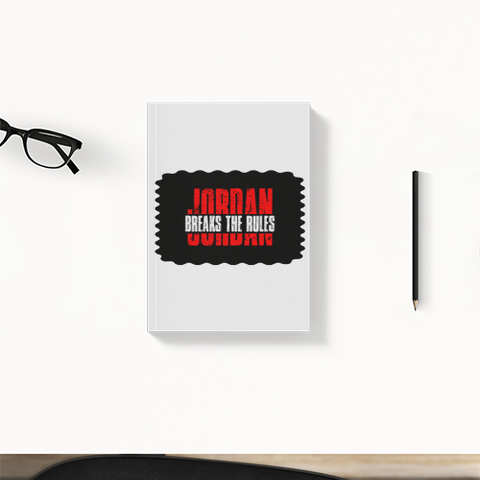 Daily Planner | 3-Month Undated | 300 GSM Cover, 70 GSM Pages, Digital Print | 204 Pages, Soft-Bound, Perfect Binding, Dotted Pages | Unisex | Personalized | Bold | Rebellion | Individuality | Everyday | Empowering - front - White - mockup 1
