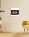 Poster | A4, A3, A5, 12x24 & More | 300 GSM Art Board | Digital Print | Fade-Proof | Adhesive Strips | Unisex | Personalized | Bold | Rebellion | Individuality | Everyday | Empowering - front_14x14In - 14x14In - mockup 7