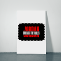 Metal Posters | 8x11.7 & 11.7x15.7 in | 1mm Thick Metal | Magnetic Mount, Waterproof, Glossy Finish | Unisex Home Decor | Personalized | Bold | Rebellion | Individuality | Everyday | Empowering - front_2 - White - mockup 2