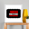 Framed Poster | Multiple Sizes | 300 GSM Art Paper | Laminated, Fade-Proof, 1-inch Frame | Unisex Home Decor | Personalized | DTG | Bold | Rebellion | Individuality | Everyday | Empowering - front_12x12In - 12x12In - mockup 5