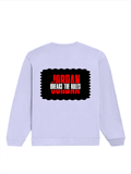 Oversized Sweatshirt | Roomy Relaxed Fit | 400 GSM Cotton Blend | Pre-Shrunk Drop Shoulder | Unisex Adult | Personalized | DTF | Bold | Rebellion | Individuality | Everyday | Empowering - back - Lavender - mockup 2