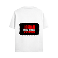 Male Standard Crew T-Shirt | Regular Fit | 100% Cotton (180 GSM) | DTG Print | Durable & Comfortable | Adult | Personalized | DTG | Bold | Rebellion | Individuality | Everyday | Empowering - back - White - mockup 2