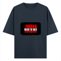 Oversized Standard T-Shirt | Unisex Relaxed Fit | 100% Super Combed Cotton DTG | Soft, Breathable & Durable | Adult | Personalized | DTG | Bold | Rebellion | Individuality | Everyday | Empowering - front - Navy Blue - mockup 1