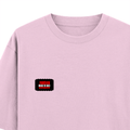 Oversized Standard T-Shirt | Unisex Relaxed Fit | 100% Super Combed Cotton DTG | Soft, Breathable & Durable | Adult | Personalized | DTG | Bold | Rebellion | Individuality | Everyday | Empowering - left pocket - Light Baby Pink - mockup 3