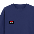 Oversized Classic T-Shirt | Unisex Oversized Fit | 100% Super-Combed Cotton | Pre-Shrunk & Ribbed Neck | Adults | Personalized | DTG | Bold | Rebellion | Individuality | Everyday | Empowering - left pocket - Royal Blue - mockup 3