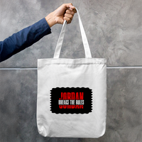 Tote Bag Zipper | Unisex | 100% Cotton Canvas | Printing, Embroidery | Zipper Closure, Long Handle | Everyday Carry | Personalized | Embroidery | DTG | Bold | Rebellion | Individuality | Everyday | Empowering