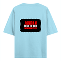 Oversized Classic T-Shirt | Unisex Fit | 100% Super-Combed Cotton | Pre-Shrunk, Double-Stitched | Adults | Personalized | DTF | Bold | Rebellion | Individuality | Everyday | Empowering - back - Baby Blue - mockup 2