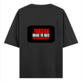 Oversized Classic T-Shirt | Unisex Fit | 100% Super-Combed Cotton | Pre-Shrunk, Double-Stitched | Adults | Personalized | DTF | Bold | Rebellion | Individuality | Everyday | Empowering - back - Black - mockup 2