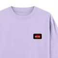 Oversized Classic T-Shirt | Unisex Fit | 100% Super-Combed Cotton | Pre-Shrunk, Double-Stitched | Adults | Personalized | DTF | Bold | Rebellion | Individuality | Everyday | Empowering - right pocket - Lavender - mockup 4