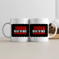 White Coffee Mug | 11 oz Unisex | Premium Ceramic Sublimation | Fade-Proof Glossy Finish | For Him & Her | Personalized | Bold | Rebellion | Individuality | Everyday | Empowering