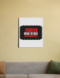Canvas Print | Multiple Sizes | Special Canvas Fabric | Sturdy Wooden Frame, Fade-Proof | Unisex Home Decor | Personalized | Bold | Rebellion | Individuality | Everyday | Empowering - front_16X20 In - 16X20 In - mockup 3