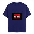 Female Classic Crew T-Shirt | Women's Regular Fit | 180 GSM Bio-Washed Cotton | Double Stitched, Pre-Shrunk | Personalized | DTG | Bold | Rebellion | Individuality | Everyday | Empowering - front - Royal Blue - mockup 1