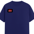 Female Classic Crew T-Shirt | Women's Regular Fit | 180 GSM Bio-Washed Cotton | Double Stitched, Pre-Shrunk | Personalized | DTG | Bold | Rebellion | Individuality | Everyday | Empowering - right pocket - Royal Blue - mockup 4