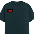Men's Classic Crew T-Shirt | Regular Fit | 180 GSM Bio-Washed Cotton | DTF Print Ready | Pre-Shrunk, Durable | Personalized | DTF | Bold | Rebellion | Individuality | Everyday | Empowering - right pocket - Petrol Blue - mockup 4