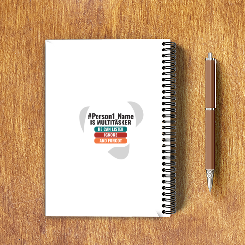 Personalized Humorous NotePad Printing for Friend - Everyday Gift