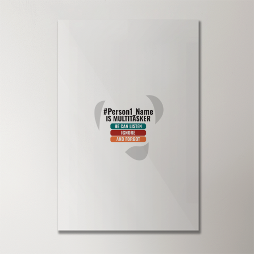 Personalized Humorous Poster for Friend - Everyday Gift - Acrylic Poster Printing 16x24Inch 1998