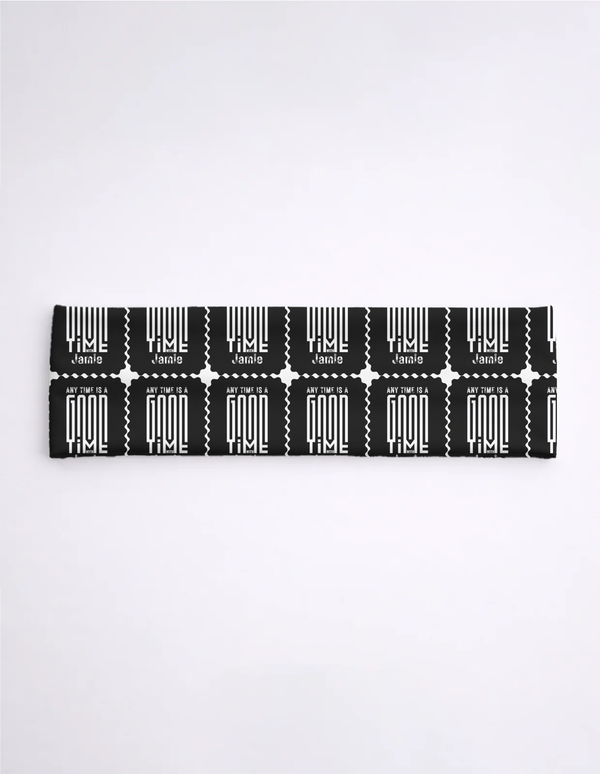 Headband | One Size Fits All | Polyspandex Blend | Quick-Dry, Non-Slip, 4-Way Stretch | Unisex | Personalized | Modern | Positive Outlook | Everyday | Positive