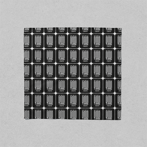 AOP Scarf | Versatile All Ages | Poly Woven Satin | Lightweight, Soft, Fade-Proof | Unisex | Personalized | Modern | Positive Outlook | Everyday | Positive - front - 55x55cm - White - mockup 1