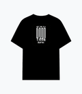 Cotton Stretch T-Shirt | Unisex Adult | 95% Cotton 5% Spandex Blend | 240 GSM, Breathable, Flexible | DTF Print Ready | Personalized | DTF | Modern | Positive Outlook | Everyday | Positive - back - Black - mockup 2