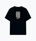 Cotton Stretch T-Shirt | Unisex Adult | 95% Cotton 5% Spandex Blend | 240 GSM, Breathable, Flexible | DTF Print Ready | Personalized | DTF | Modern | Positive Outlook | Everyday | Positive - back - Navy Blue - mockup 2