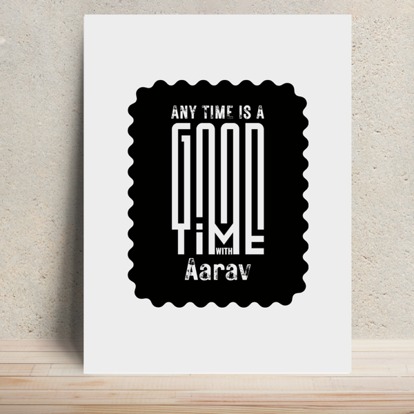 Metal Posters | 8x11.7 & 11.7x15.7 in | 1mm Thick Metal | Magnetic Mount, Waterproof, Glossy Finish | Unisex Home Decor | Personalized | Modern | Positive Outlook | Everyday | Positive