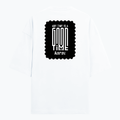 Terry Oversized Tee | Unisex | 260 GSM Terry Cotton Blend | DTG Printed | Ultra-Soft & Breathable | Personalized | DTG | Modern | Positive Outlook | Everyday | Positive - back - White - mockup 2
