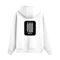 Zip Hoodie | Unisex Adult | 90% Cotton 10% Polyester DTF | Full Zipper & Pouch Pocket | Personalized | DTF | Modern | Positive Outlook | Everyday | Positive