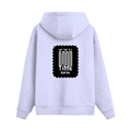 Oversized Hoodie | Relaxed Fit, Drop-Shoulder | 400 GSM Fabric | Warm, Durable | Unisex | Personalized | DTF | Modern | Positive Outlook | Everyday | Positive - back - Lavender - mockup 2