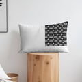 AOP Pillow Cover | 18x28 inch Unisex | 180 GSM Poly Lycra Sublimation | Fade-Proof, Double Stitched | Personalized | Modern | Positive Outlook | Everyday | Positive - front - mockup 1