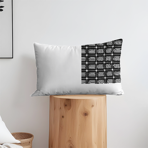 AOP Pillow Cover | 18x28 inch Unisex | 180 GSM Poly Lycra Sublimation | Fade-Proof, Double Stitched | Personalized | Modern | Positive Outlook | Everyday | Positive - front - mockup 1