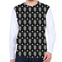 Men's Full Sleeve Tee | Regular Fit | 180 GSM Spun Polyester | Fade-Proof Print, Double Stitched | Men | Personalized | Modern | Positive Outlook | Everyday | Positive