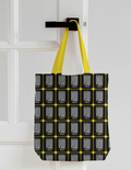 AOP Tote Bag Non-Zipper | Standard Size | Premium Canvas | Reusable & Versatile | Unisex Adults | Personalized | Embroidery | Modern | Positive Outlook | Everyday | Positive - front_2 - mockup 2