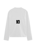 Male Full Sleeve T-Shirt | Regular Fit | 180 GSM Bio-Washed Cotton Blend | Double Stitched & Pre-Shrunk | Men | Personalized | DTF | Modern | Positive Outlook | Everyday | Positive - back - White - mockup 2