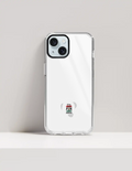 Hard Clear Case | iPhone | TPU Sides & PC Back | Detachable Camera Protector, Scratch-Proof | Unisex | Personalized | Bold | Career | Everyday | Empowering - front_15 Plus - 15 Plus - mockup 9