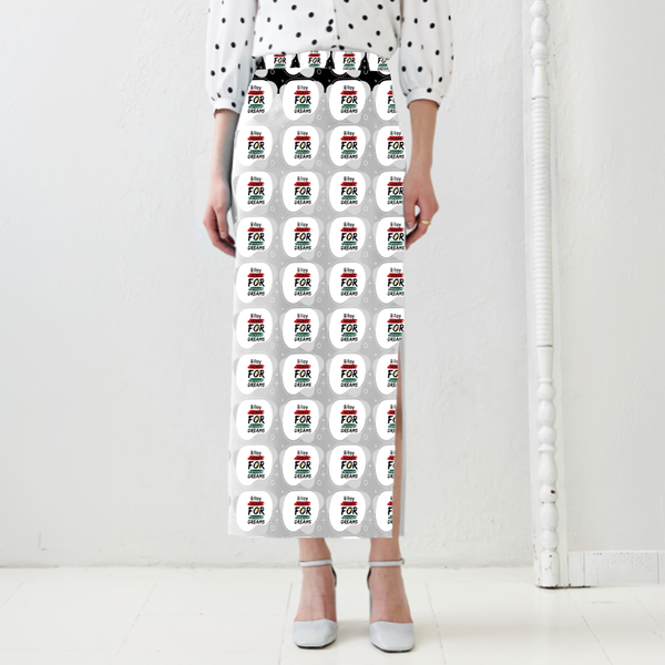 Female Pencil Skirt | All Over Print | Poly-Spandex | Stretchable, Wrinkle-Free | Women | Personalized | Bold | Career | Everyday | Empowering