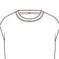 Male Bike Rider T-Shirt | Regular Fit Unisex | 170 GSM Poly Mesh All-Over Print | Lightweight, Fade-Proof, Breathable | Adult | Personalized | Bold | Career | Everyday | Empowering - neck - White - mockup 5