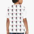 Kids AOP T-Shirt (All over printed products) | T-Shirts | AOP, DTG | Kids, Her | Personalized | Bold | Career | Everyday | Empowering - back - White - mockup 2