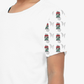 Kids AOP T-Shirt (All over printed products) | T-Shirts | AOP, DTG | Kids, Her | Personalized | Bold | Career | Everyday | Empowering - right sleeve - White - mockup 4