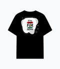 Cotton Stretch T-Shirt | Unisex Fit | 95% Cotton 5% Spandex | Breathable, Stretchable, 240 GSM | Adults | Personalized | Embroidery | Bold | Career | Everyday | Empowering - back - Black - mockup 2