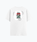 Cotton Stretch T-Shirt | Unisex Fit | 95% Cotton 5% Spandex | Breathable, Stretchable, 240 GSM | Adults | Personalized | Embroidery | Bold | Career | Everyday | Empowering - back - White - mockup 2
