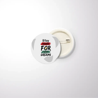 Pin Button Badge | Unisex | Original EPSON Inks | Glossy Finish, Rust-Free, Pin Attached | Everyday Wear | Personalized | Bold | Career | Everyday | Empowering