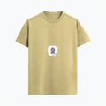 Supima T-Shirt | Unisex Regular Fit, All Ages | 100% Supima Cotton, DTG Printed | Pre-shrunk, Bio-washed, Soft Feel | Unisex | Personalized | DTG | Bold | Career | Everyday | Empowering - front - Beige - mockup 1